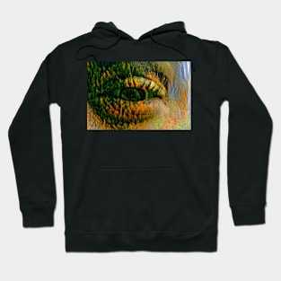 Squinting Eye of Autumn Hoodie